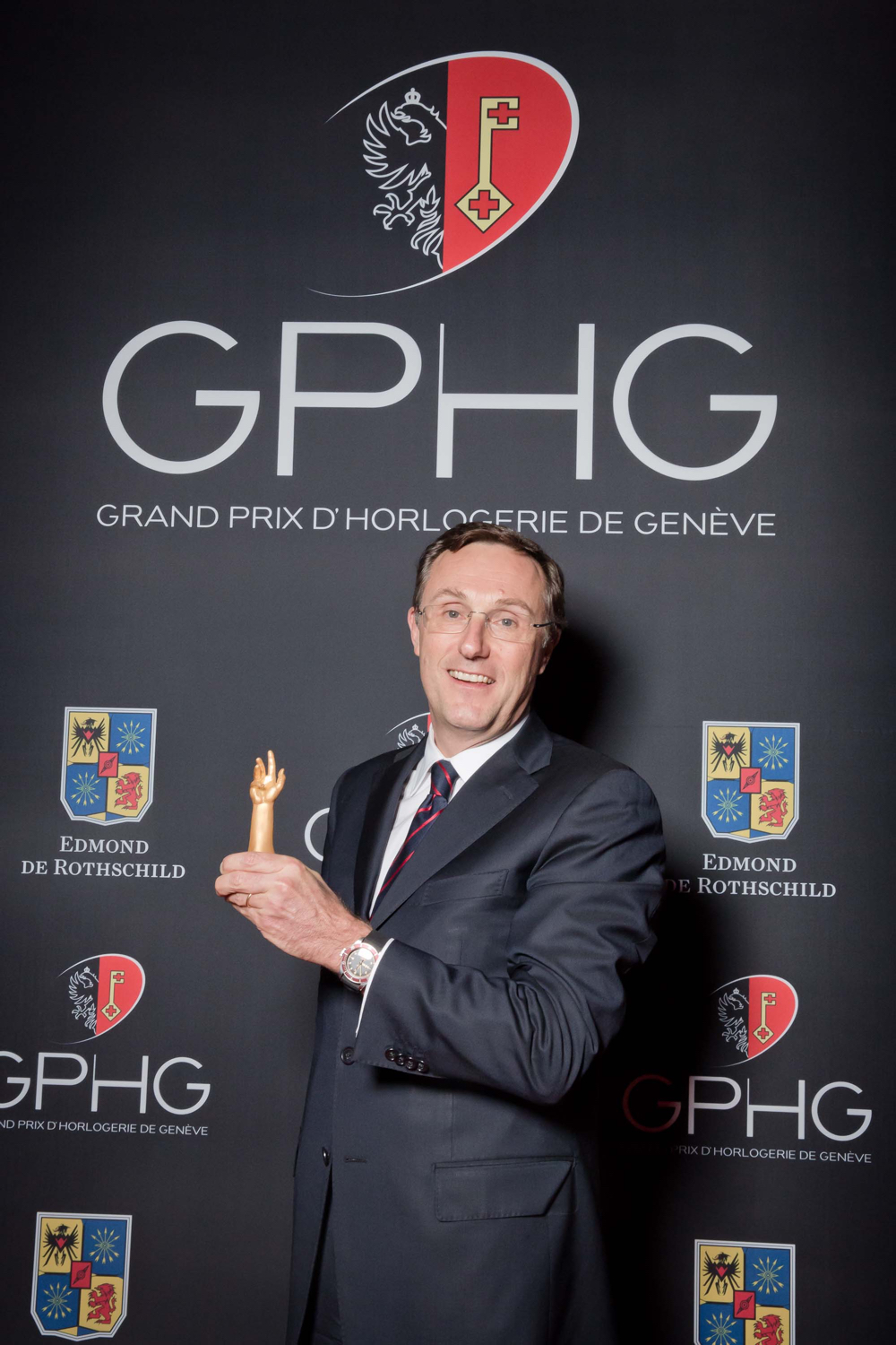 Tudor Watches CEO Philippe Peverelli (source – GPHG)
